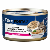FELINE PORTA 21MAČJA HRANA 6 X 90 G - TUNA Z GOVEDINO