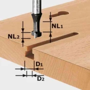 Rezkar T-reže Festool HW S8 D10,5/NL13