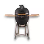 Kamado 21 - 55 cm, Lux Bubble Glaze - Crna