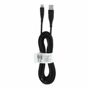 megaMIŠKA Micro USB kabel 3 metri črn