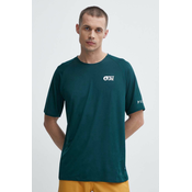 Sportska majica kratkih rukava Picture Osborn boja: zelena, s uzorkom, MTS1077