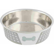 Trixie Stainless Steel Bowl with Silicone Posoda za pse 1,4 L