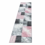 Rožnato-siv tekač 80x300 cm Hawaii – Ayyildiz Carpets