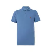 Abercrombie & Fitch Majica  kraljevo modra / rjava / oranžna
