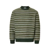 Selected Revy Knit - Deep Forest/Dried Herb Zelena
