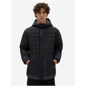 Black Mens Winter Quilted Jacket VANS Gunner - Mens