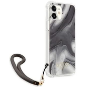 Guess GUHCP12SKSMAGR iPhone 12 mini 5,4 grey hardcase Marble Collection (GUHCP12SKSMAGR)