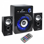 Audiocore AC910 set zvucnika 10 W PC / prijenosno racunalo Crno Bluetooth