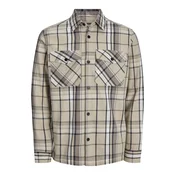 JACK & JONES Prehodna jakna Roy bež / temno bež / črna / bela