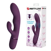 Gardj Europe Pretty Love Zach Purple – štiristranski vibrator Thumping Rabbit