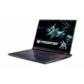 Laptop ACER Predator Helios Neo 16 AI NH.QX2EX.006 / Core Ultra 9 275HX, 32GB, 1TB SSD, nVidia GeForce RTX 5070 Ti, 16 WQXGA 240Hz IPS, Windows 11, crni