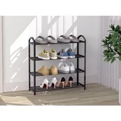 ModernHome Polica za obucu metal 4 XJ43K BLACK