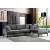 Atelier del Sofa Ugaona garnitura 90x88x283cm Antracit