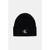 Kapa Calvin Klein črna barva, LV04D8020G