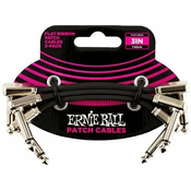 Ernie Ball 6220 3 Flat Ribbon Patch Cable 3-Pack