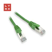 LYNX FTP povezovalni kabel Cat5e PVC, CCA, 3 m, zelen