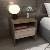 Hanah Home Nocni stocic Nova, 45x46,8x35 cm, Braon