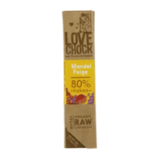 Cokolada sirova badem & smokva BIO Lovechock 40g