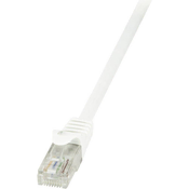 LogiLink RJ45 omrežni kabel CAT 6U S /FTP [1x RJ45 konektor - 1x RJ45 konektor] 2 m bela LogiLink