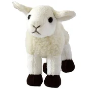 Ovčka plišasta figura - bela, 15 cm