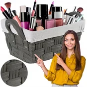 IN ORGANIZATOR ZA KOŠARE IZ ZAVITIH KOŠAR GRAFITNA KOŠARA 30x20x15 cm