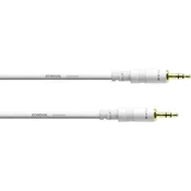 Cordial CORDIAL CFS0.6WW-SNOW klinken-kabel 0.6 m bele barve 3,5 mm klinken vhod/3.5mm