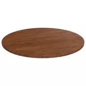Okrugla stolna ploca tamnosmeda O60x1,5 cm tretirana hrastovina