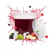 shumee POSODA ZA FERMENTACIJO 33L PROZORNO VEDRO PIPA + CEV ZA VINO IN PIVO