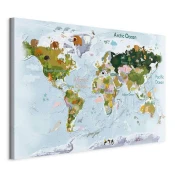 artgeist Slika Na Platnu Wonders Of The World I