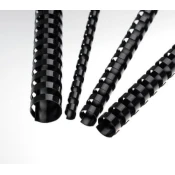 Plastični hrbtni del 8 mm, črn