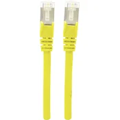 Intellinet Intellinet 350495 RJ45 omrežni kabel\, Patch kabel CAT 6a S/FTP 2.00 m rumena zaščita iz folije\, pletena zaščita\, brez halogena 1 kos, (20418046)