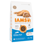 IAMS suha hrana za mačke po posebni ceni! - Kitten z morsko ribo