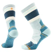 Ženske nogavice Smartwool Hike Full Cushion Stripe Crew Frosty Green