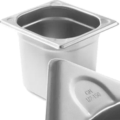 Hendi Posoda GN 1/6 iz jekla Kitchen Line, višina 150 mm - Hendi 806647
