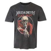 Metal majica moška Megadeth - Black Friday Stone Wash - ROCK OFF - MEGASTNW32MC