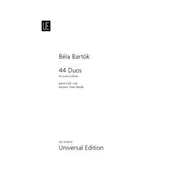 BARTOK:44 DUOS BAND 2 (26-44) FUR ZWEI VIOLINEN
