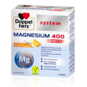 Doppelherz System Magnezij 400 Direkt, 4 gx30 vrečk