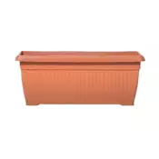 Prosperplast Plastični cvetlični zaboj TERRA 60x25,7x23,8 cm, 18 l, terakota