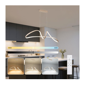 Brilagi-LED prigušiva luster na sajli TWISTER LED/60W/230V 3000-6000K bež + daljinski upravljac