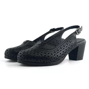 Mona Shoes Ženske cipele, Kožne, Crne