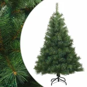 Vidaxl Umetno Zložljivo Božično Drevo Zelena 120 cm PVC, jeklo