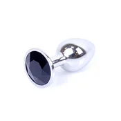 Gardj Europe Plug-Jewellery Srebrni PLUG – črn