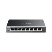 TP-Link ES208GP Omada 8-portno gigabitno stikalo za enostavno upravljanje z 8 priključki PoE+