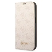 Maska na preklop Guess PC/TPU 4G Metal Camera Outline Book za iPhone 14 Pro Max Pink