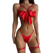 Rdeči komplet Naughty Gift, M-L