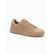 Ombre Unisex casual mens eco nubuck shoes - light brown