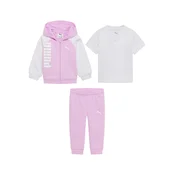 PUMA Komplet Minicats svetlo siva / roza / bela
