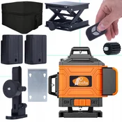 Rosfix ROSFIX ORANGE TIGER ROT16L-E LASERSKA LIBELA – 16 LINIJ, IP54, 25 M DOMET, 2X 3500MAH | 3 NAČINI DELA, (5000075897)