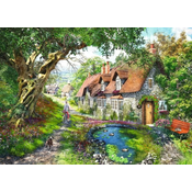 Ravensburger Puzzle Cvetlična pot 1000 kosov