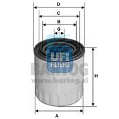 Filter goriva ufi 24.321.00